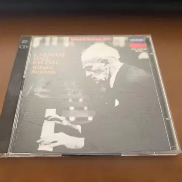 CARNEGIE HALL RECITAL 2CD 빌헬름 박하우스