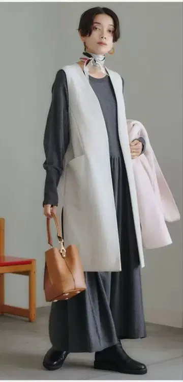 [ UNFILO ] 앙피로 스타일업 니트 원피스