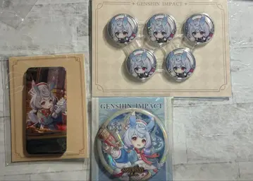 공식 정품 원신 시그윈 캔뱃지 묶음 판매