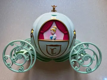 새상품 미사용 신데렐라 호박마차 스트랩 포함 팝콘 디즈니