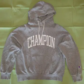 챔피언 그레이 후드티