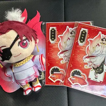 마스코트 모리 한정판 백귀야행 스오우 준페이 아크릴 스탠드 2개