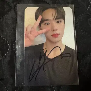 ALD1 준소 친필 사인 트레이딩 카드