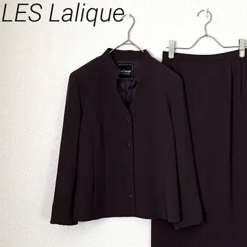 LES Lalique 셋업 자켓 스커트 빅 사이즈 안감 부착