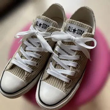 ALL STAR 코듀로이 스니커즈 베이지 JP24.5cm