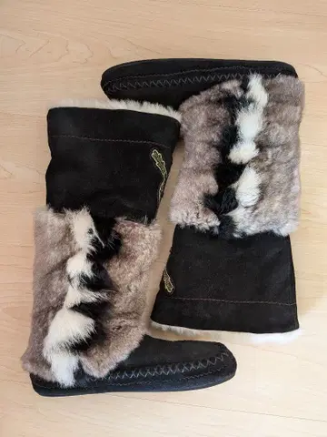 TSUMORI CHISATO 퍼 포함 어그 부츠 레어