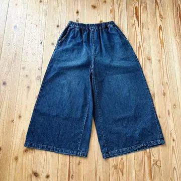 08mab 08맵 면린넨 코튼 데님 와이드 팬츠