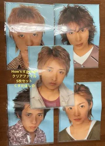 아라시 클리어 파일 5장 세트 How's it going?