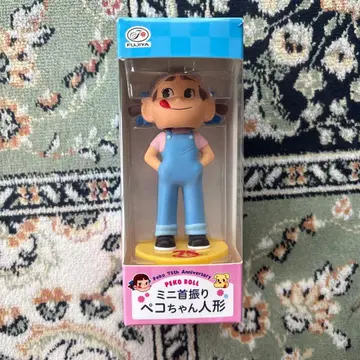FUJIYA 75주년 미니 흔들 목 페코짱