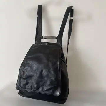 DKNY 다나카란뉴욕 블랙 가죽 백팩