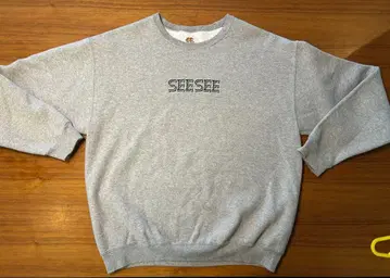 SEE SEE 크루넥 맨투맨