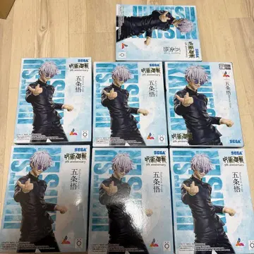 주술회전 고죠 사토루 5주년 라운드원 luminasta 7체 세트