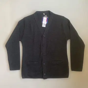 토요일 한정판 가격 대폭 인하 미사용 새상품 가디건 L 차콜 그레이