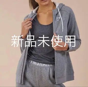 [ 미사용 새상품 ] 짐샤크 후드티 속기모 슬림 실루엣