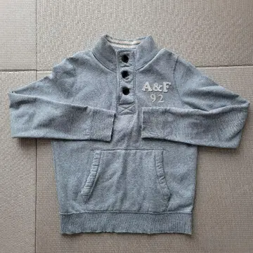 A&F 그레이 하프 지퍼 맨투맨 92