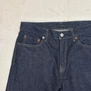 셀비지 청바지 빨간 귀 레귤러 핏 데님 팬츠 청바지 29