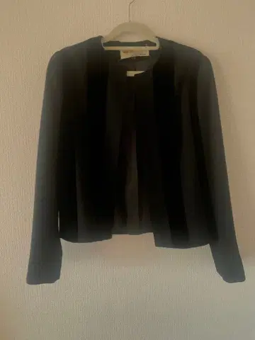 빈티지 자켓 블랙 검정 벨로아 벨벳