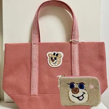 [ 새상품 ] 페이러 올드 테디걸 도업 테디걸 백 파우치