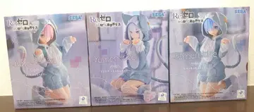 [ 미개봉 ] Re: 제로 라무&에밀리아&렘 피규어 세트