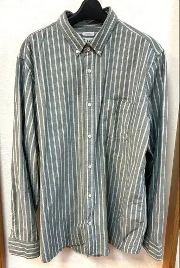 GAP 오버 사이즈 스트라이프 셔츠 XL