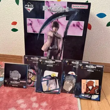 제일복권 DEATHNOTE A상 야가미 라이토 피규어 하위상 세트