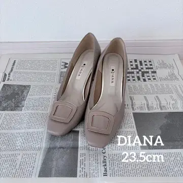 [ 고품질 ] DIANA 베이지 스퀘어토 펌프스