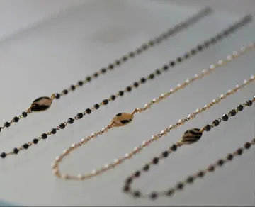 HASUNA 펄 윌크스 조개 롱 목걸이 (상자, 보증서 포함)