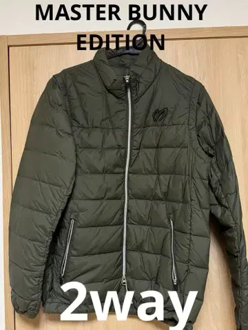 MASTER BUNNY 2WAY 다운 자켓, 베스트 Lsize