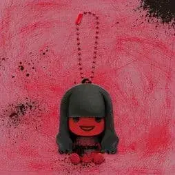 카라다 사가시 THE LAST NIGHT 빨간 사람 키링 새상품