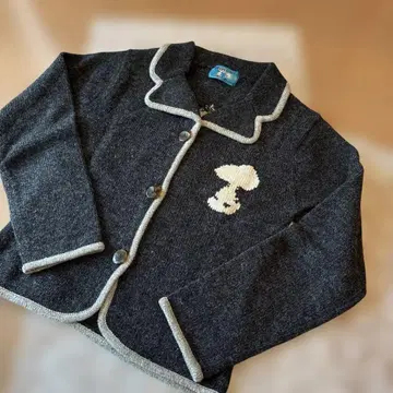 스누피 니트 자켓 히로미치 나카노 콜라보 성숙 큐트 레어