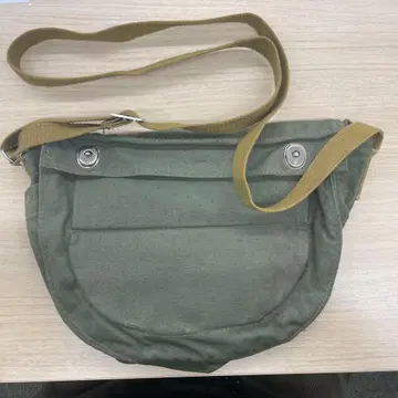 올리브 그린 숄더백 가스 마스크백