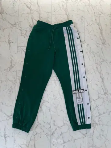 adidas 그린 조거 팬츠 M