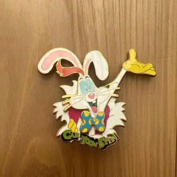 디즈니 로저 래빗 카툰 스핀 핀 배지