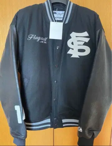 FLAGSTUFF 플래그스태프 바시티 자켓 M Majestic