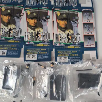 이치로 피규어 세트 2001년 가샤 상자 마리너스판 6종 HG 시리즈