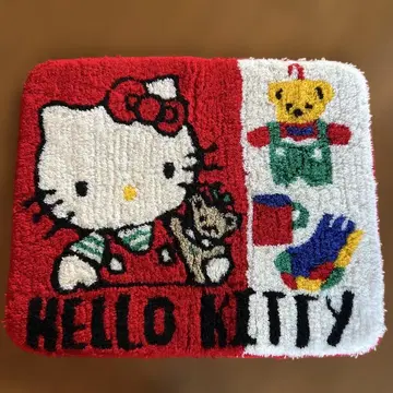 초레어 약 40년 전 원조 헬로키티 일본제 매트