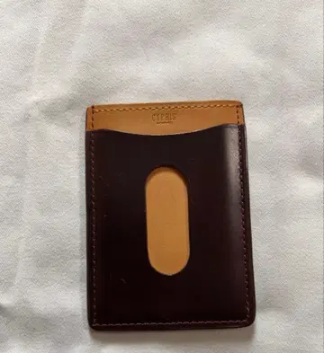 CYPRIS 코도반 브라운 카드 케이스