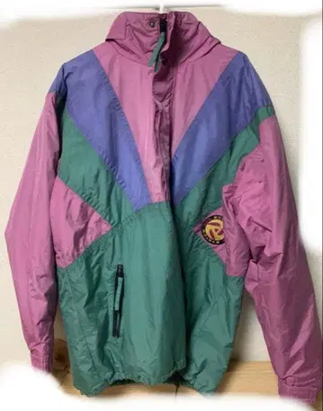 BURTON 나일론 자켓 핑크/그린/퍼플