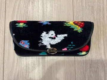 페이러 하큐도 안경 케이스 블랙 하이디 안경닦이 포함