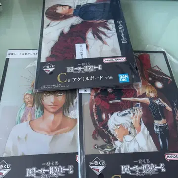 제일복권 DEATH NOTE 데스노트 C상 아크릴 보드 3세트