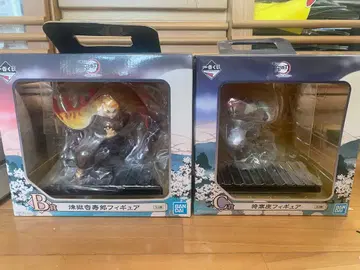 렌고쿠 쿄쥬로 아카자 피규어 세트 귀멸의 칼날 제일복권