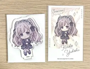 유우코쿠 키리코 아크릴 스탠드 인스턴트 사진풍 카드 109 샤니마스