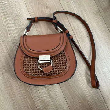 ZARA 브라운 숄더백