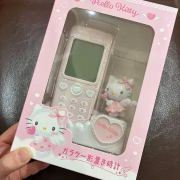 Sanrio 폴더폰 모양 탁상시계