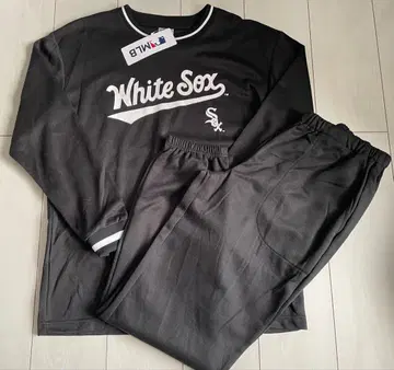 새상품 L 사이즈 MLB 화이트삭스 파자마 룸웨어 블랙