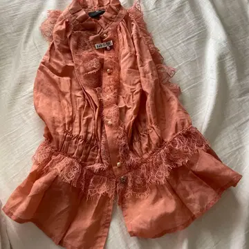 ELISABETTA FRANCHI 슬리브리스 블라우스