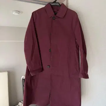 MACKINTOSH 버건디 보르도 트렌치코트 36
