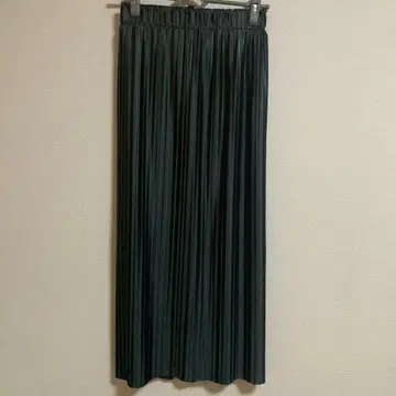 뷰티&유스 플리츠백 슬릿 스커트