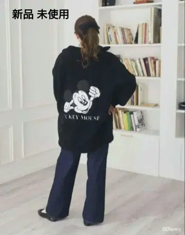 아림 미키 보아 블루종 블랙