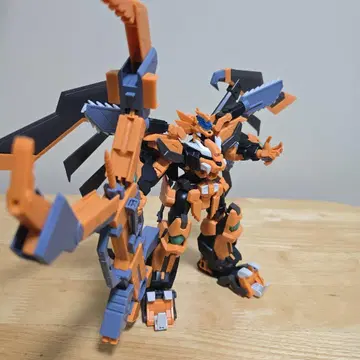 HG 건 레온 미도색 조립 완료 정크